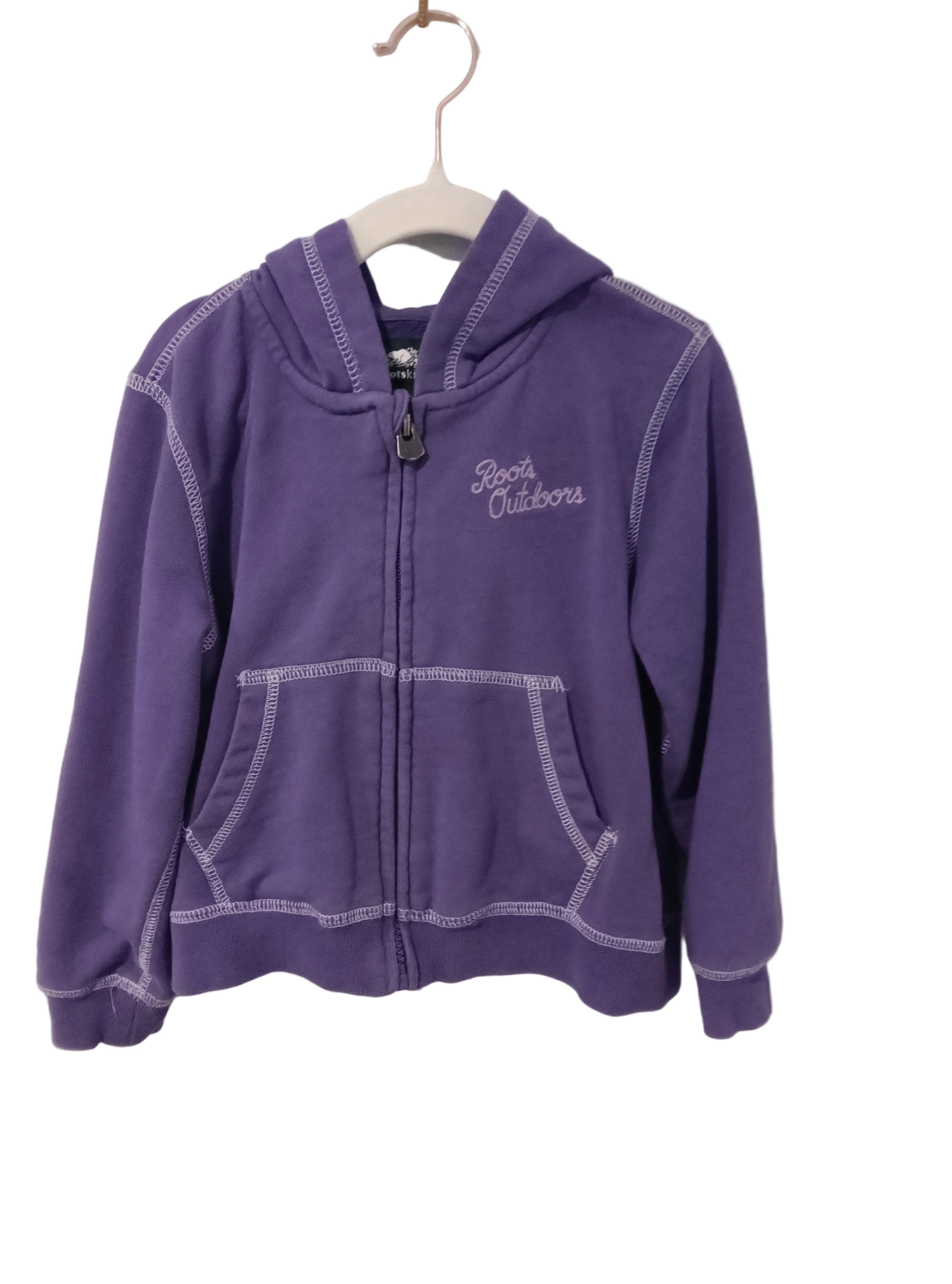 Roots Hoodie Purple 5T