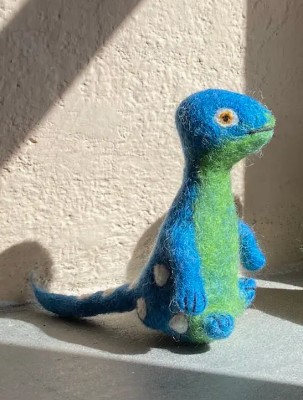 Wool Felted Finger Puppet $14