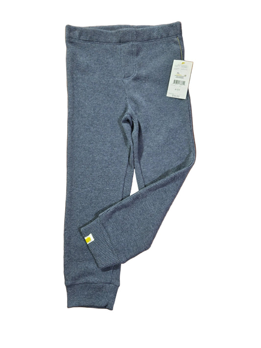 Rise Little Earthling Grey Waffle Knit Pants, 4-5Y – New With Tags