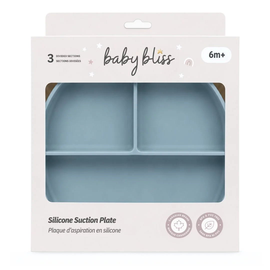 Baby Bliss Silicone Suction Plate