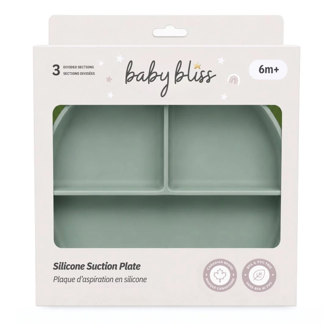 Baby Bliss Silicone Suction Plate