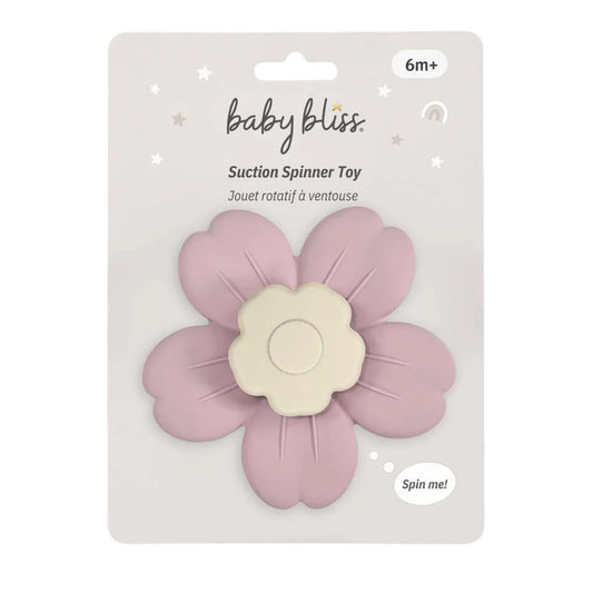 Baby Bliss Suction Spinner Toy - Flower