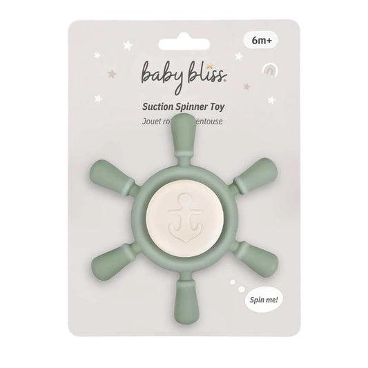 Baby Bliss Suction Spinner Toy - Ahoy