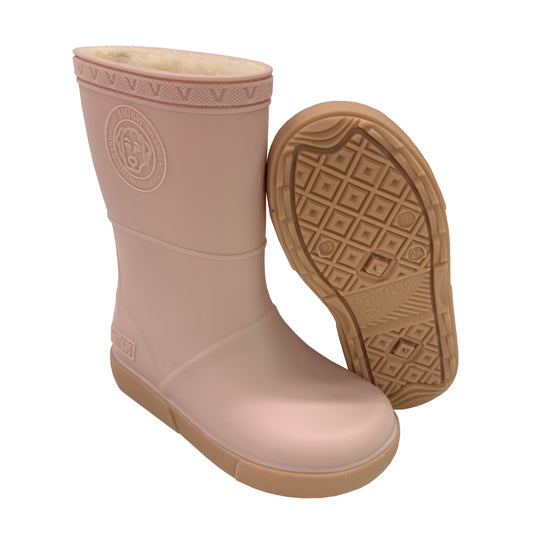Boatilus Seal Rain Boot Light Pink Old Pink Beige
