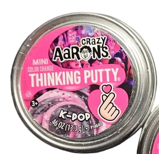 Crazy Aaron's Mini Thinking Putty K-Pop colour change mini tin