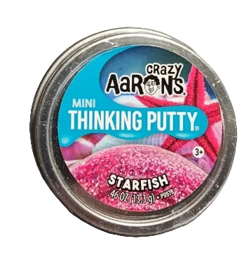 Crazy Aaron's Mini Thinking Putty Starfish mini tin