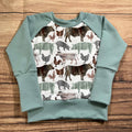 Barnwood Farm Yard Surf Grow With Me Sweater: 1-3 Years