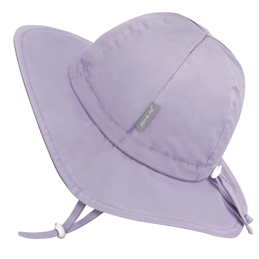 Jan & Jul Dusty Purple Cotton Floppy Sun Hat Xlrg
