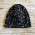 Beanie Feathers Monochrome 3+ Years to Adult Small