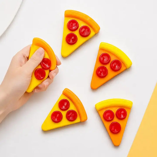Pizza Slice Squishy Stress Relief Toy