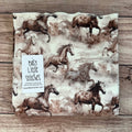 Horses Running Toddler Blanket