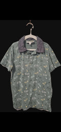 Survival Gear Green Skateboard T Shirt