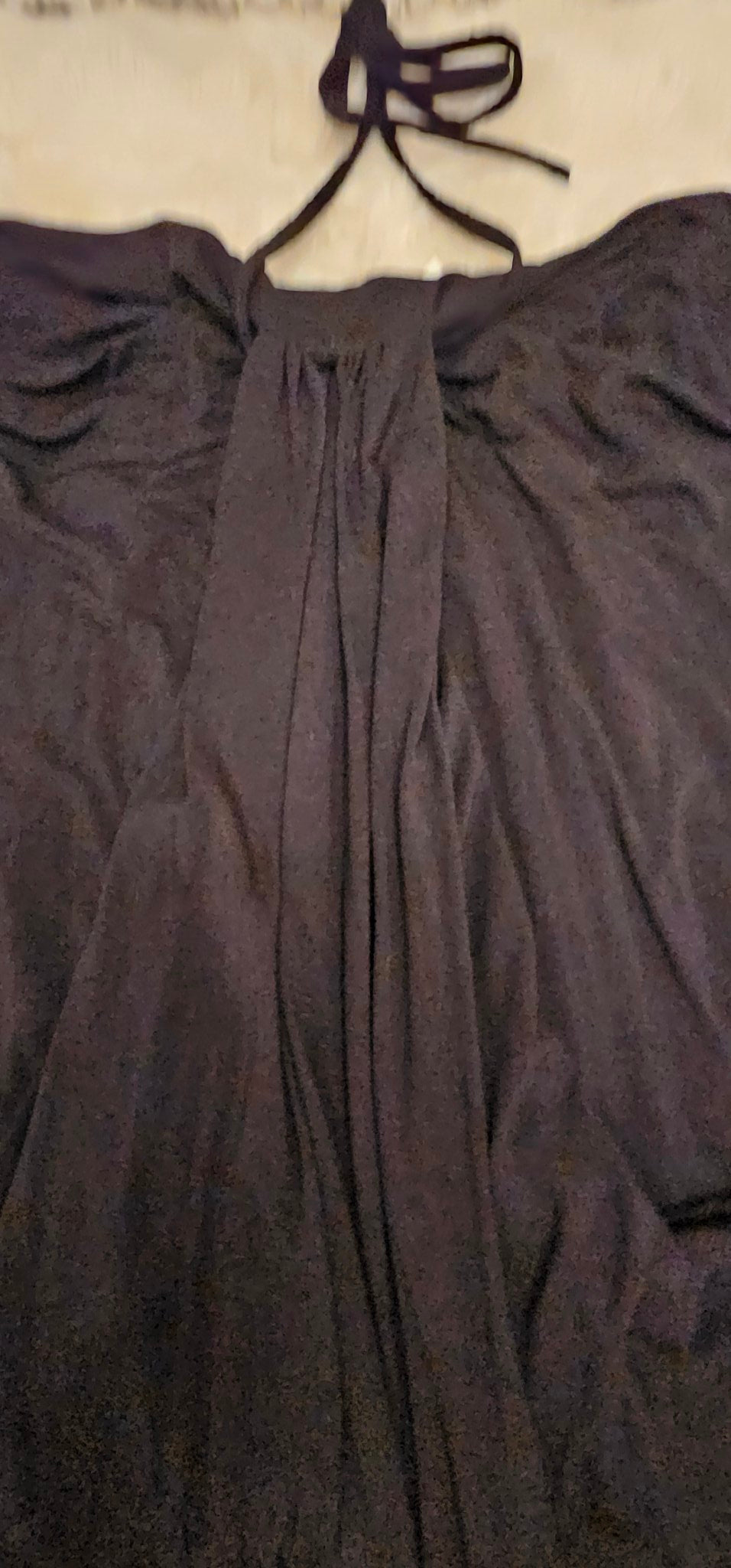 Halara Black Drawstring Waist Dress – Pre-Loved - photo 1