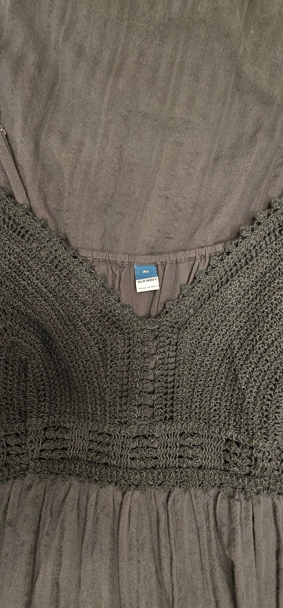 Old Navy Crochet Bodice Maxi Dress, XL – Pre-Loved - photo 1