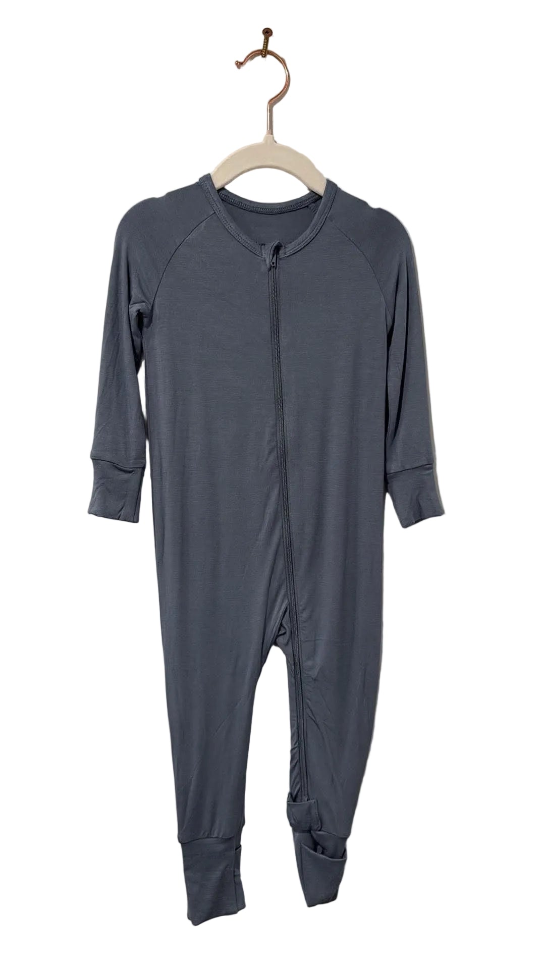 Silkberry Baby Bamboo 2-Way Zipper Romper/ Footless Sleeper (Flint)