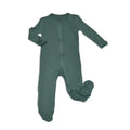 Silkberry Baby Footed Sleeper Pine 12-18m