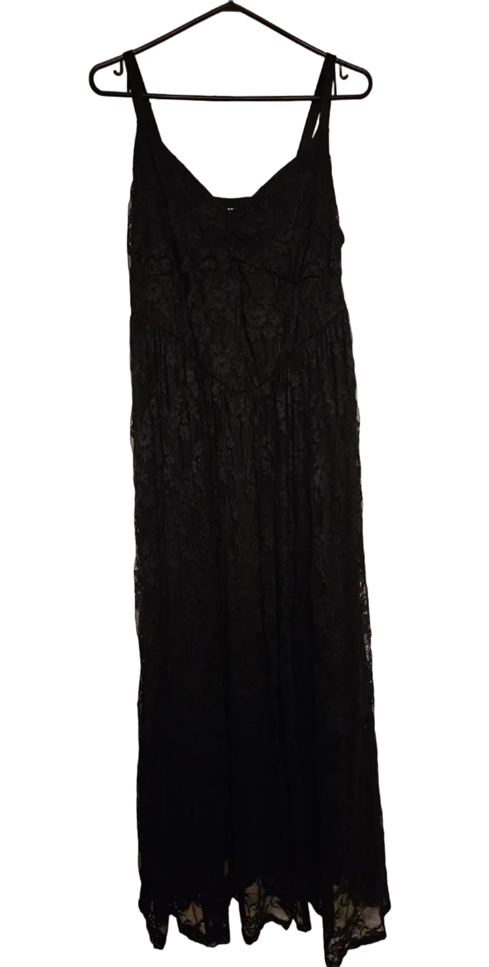 Torrid Black Lace Midi Dress, 0 – Pre-Loved - photo 3